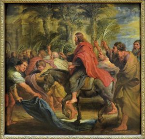Tableau de l'Entrée du Christ à Jérusalem par Pierre-Paul Rubens.