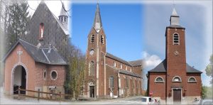 Photo des églises de l'Unité pastorale de Braine-le-Château