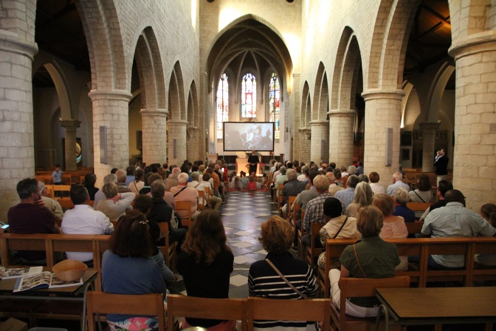 Photo prise dans l'église Saint Nicolas de La Hulpe