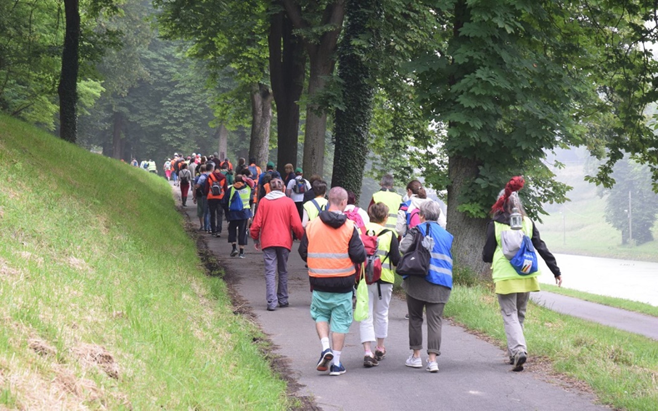Photo de personnes en train de marcher