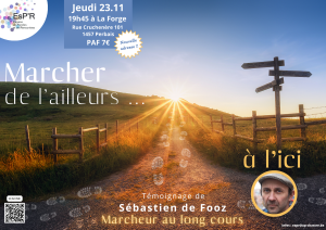 Affiche conférence Esp'R - Sébastien de Fooz