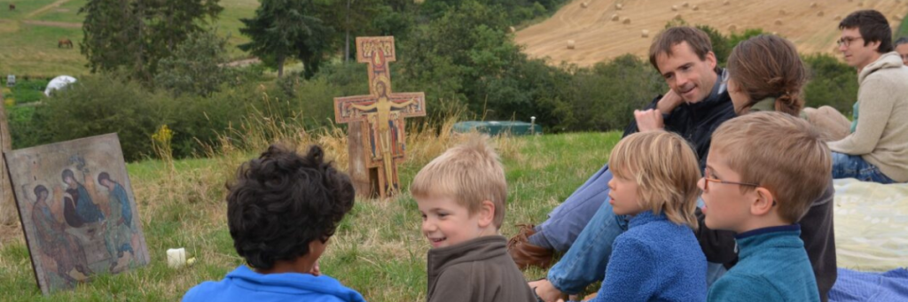 bannière écologie intégrale - laudato si summer camp 2023