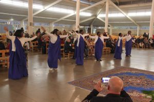 Atelier danse lors de la journée mondiale des pauvres