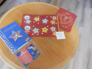 calendriers de l'avent 2023 à la bibliothèque du Vicariat