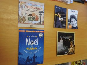 Livrets pour vivre l'avent disponibles à la Bibliothèque