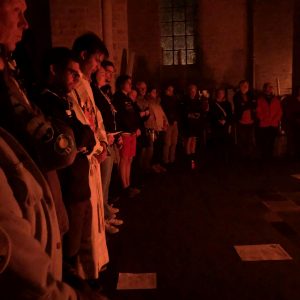 Temps de prière pour accueillir la flamme de Bethléem, lumière de la Paix à l'église Saint-Médard de Jodoigne