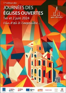 Affiche Eglises Ouvertes 2024