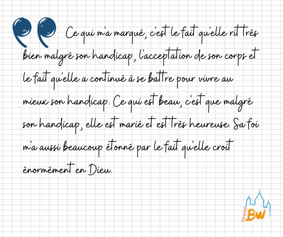 témoignage de jeune - semaine des témoins