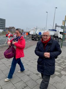 Mgr Hudsyn et Rebecca Alsberge à Gand