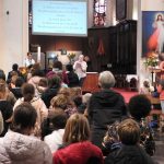 Temps de prière final de la journée des futurs confirmands 2024