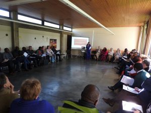 Tous les responsables d'UP et les AP dans la salle de formation