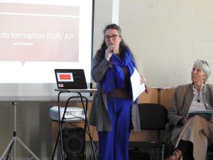 Rebecca Alsberge - journée de formation des responsables d'UP