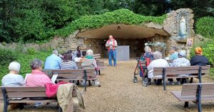 Retrouvailles du groupe du pèlerinage à la Vierge des PAuvres de Banneux