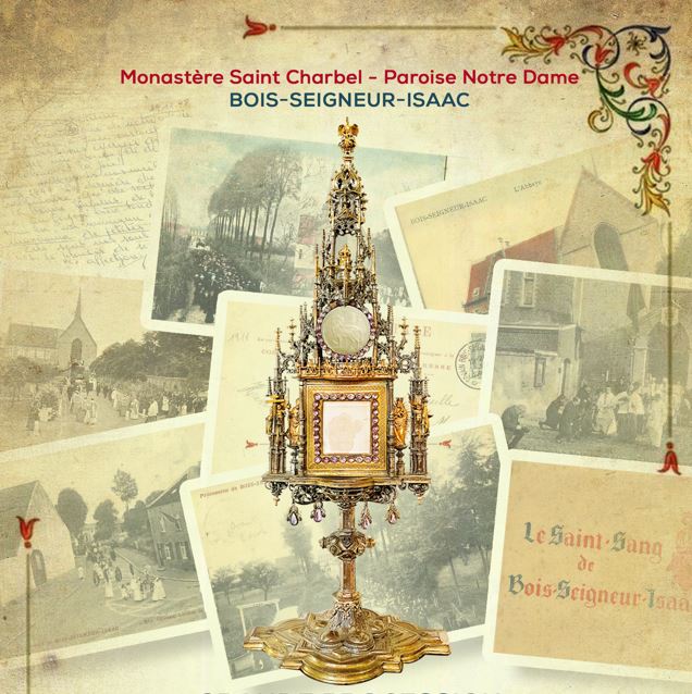 Affiche du 600ème anniversaire de l'abbaye de Bois-Seigneur-Isaac