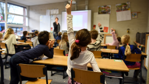 Photo d'une salle de classe, lieu de vie des acteurs de l'enseignement