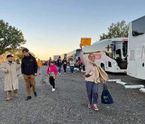 Photos de la célébration avec le Pape François au stade Roi Baudouin