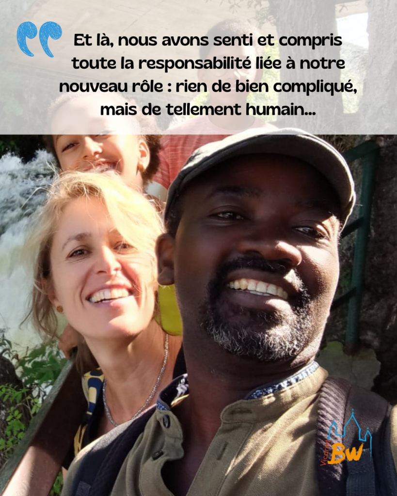Koffi et Bénédicte sont parrains et marraines de communauté