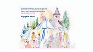 journée mondiale des pauvres à banneux 2024 illustration de