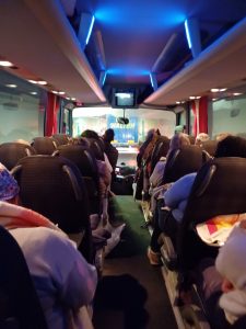 les participants du Bw au pèlerinage à Banneux