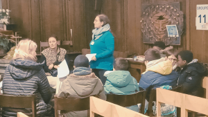 Les ateliers lors de la journée Mystère du Pardon 2024