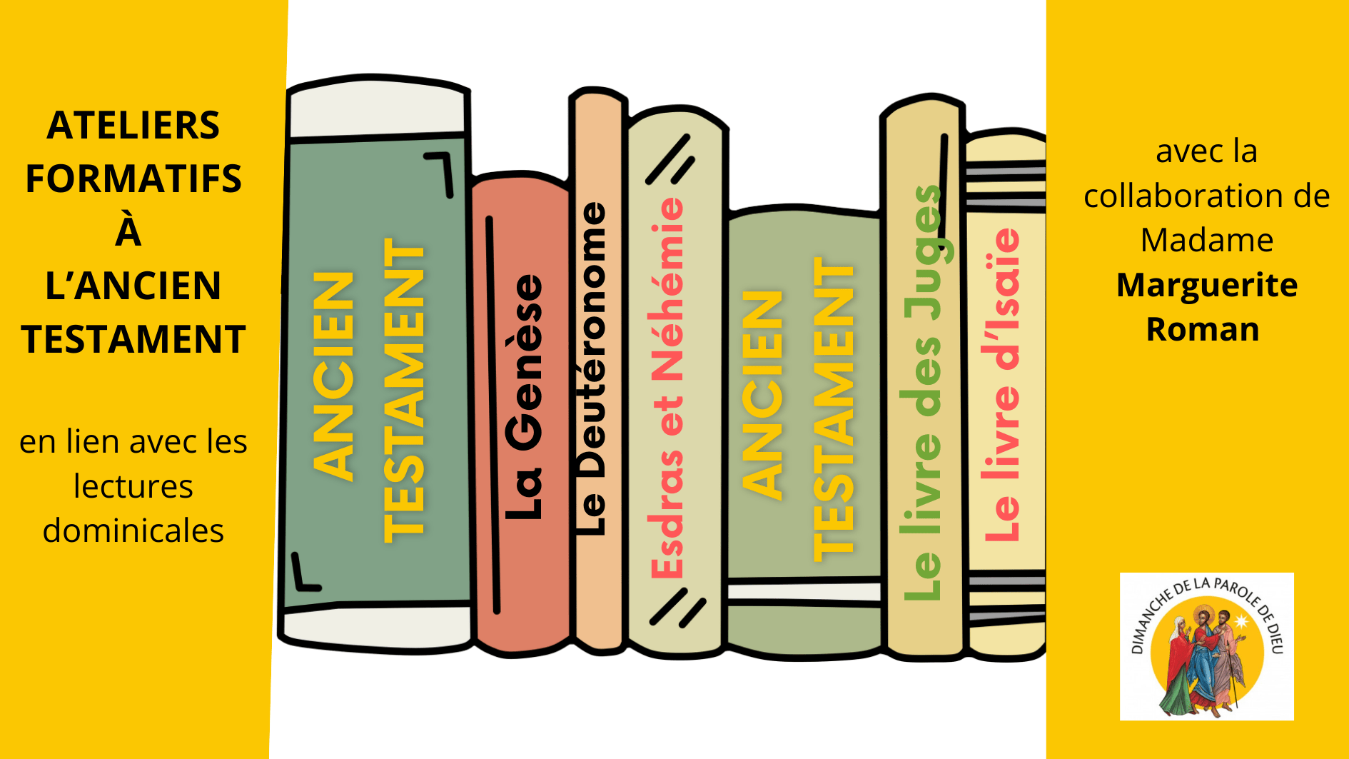 Bannière pour la formation à l'Ancien Testament