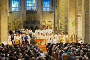 Photo de la messe chrismale 2025 à Nivelles
