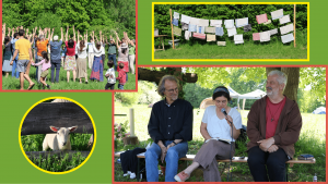 Photos du weekend Laudato Si en mai 2025 à la Colline de Penuel