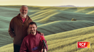 Photo d'Hervé Covès et Quentin Triest pour le podcast Près de chez vous Brabant wallon.