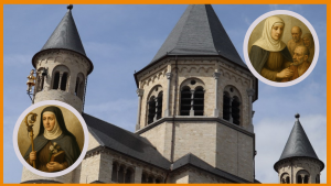 Bannière pour la balade sur les pas de sainte gertrude et de sainte marie d'oignies