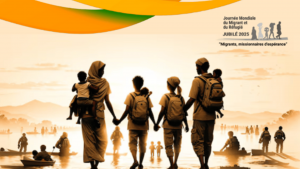 Bannière journée mondiale du migrant et des réfugié 2025