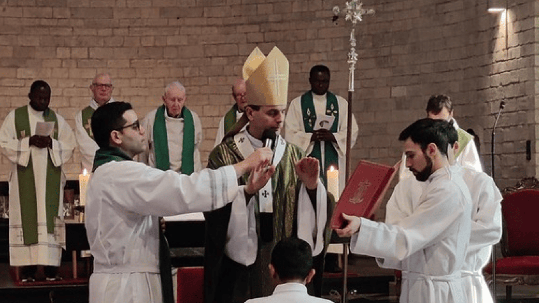Photo des ordinations diaconales en 2025