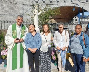 4 participant.e.s du Bw à la session de théologie pratique