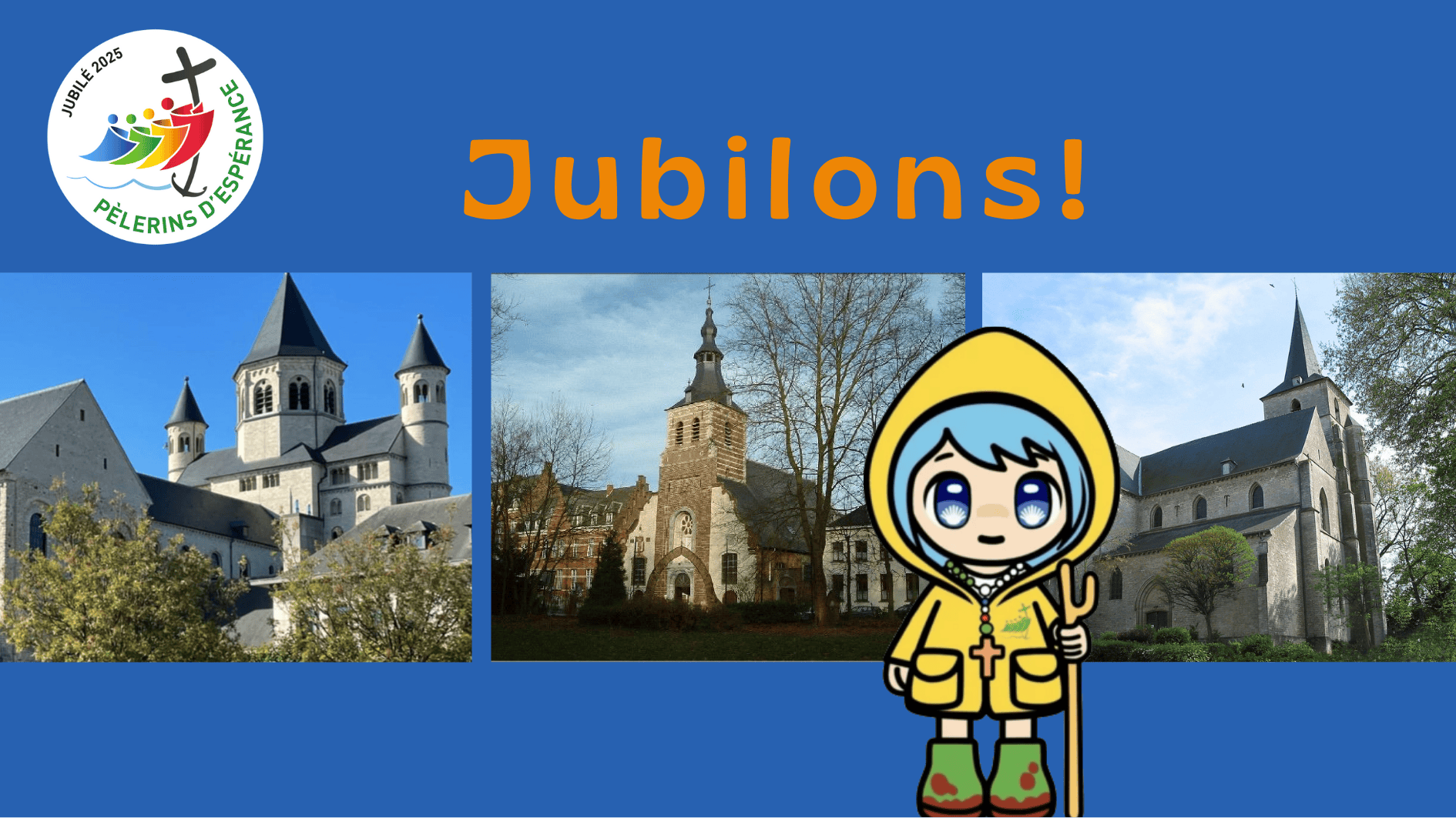 Bannière pour la journée jubilaire du 23 novembre 2025 en Bw