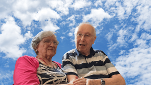 Portrait d'Ute Costermans et de son mari Jacques