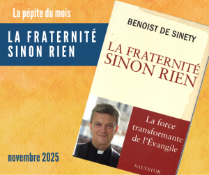 Visuel carré - la fraternité sinon rien de Benoist de sinety