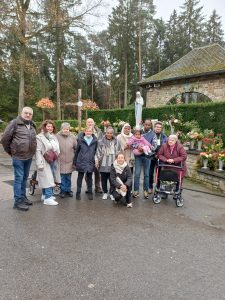 Le groupe des amis de Banneux du Bw - journée mondiale des pauvres novembre 2025.