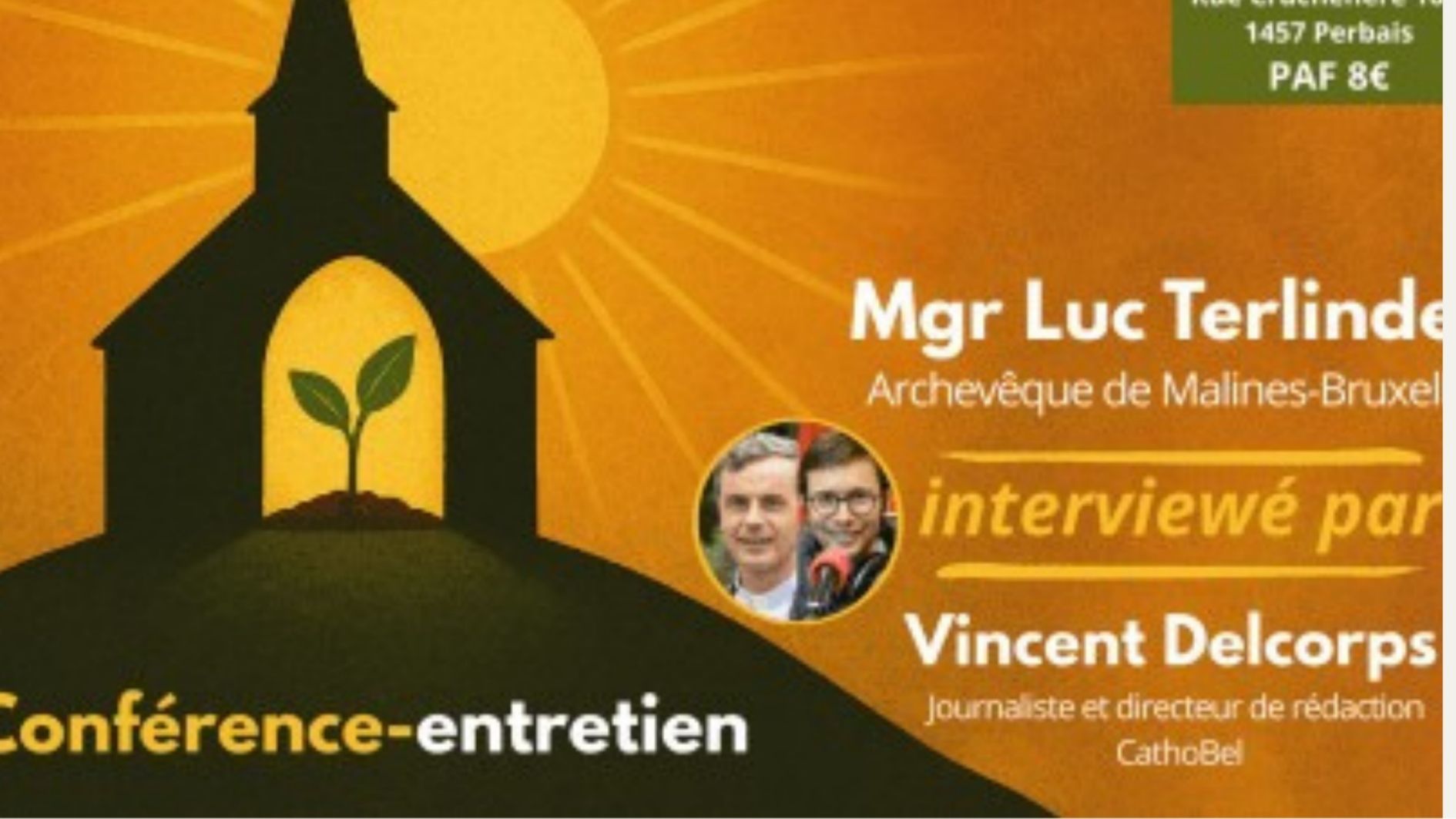 bannière pour la conférence EsP'R avec Luc Terlinden