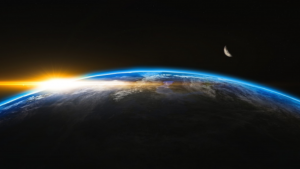 Photo de la planète Terre vue de l'espace