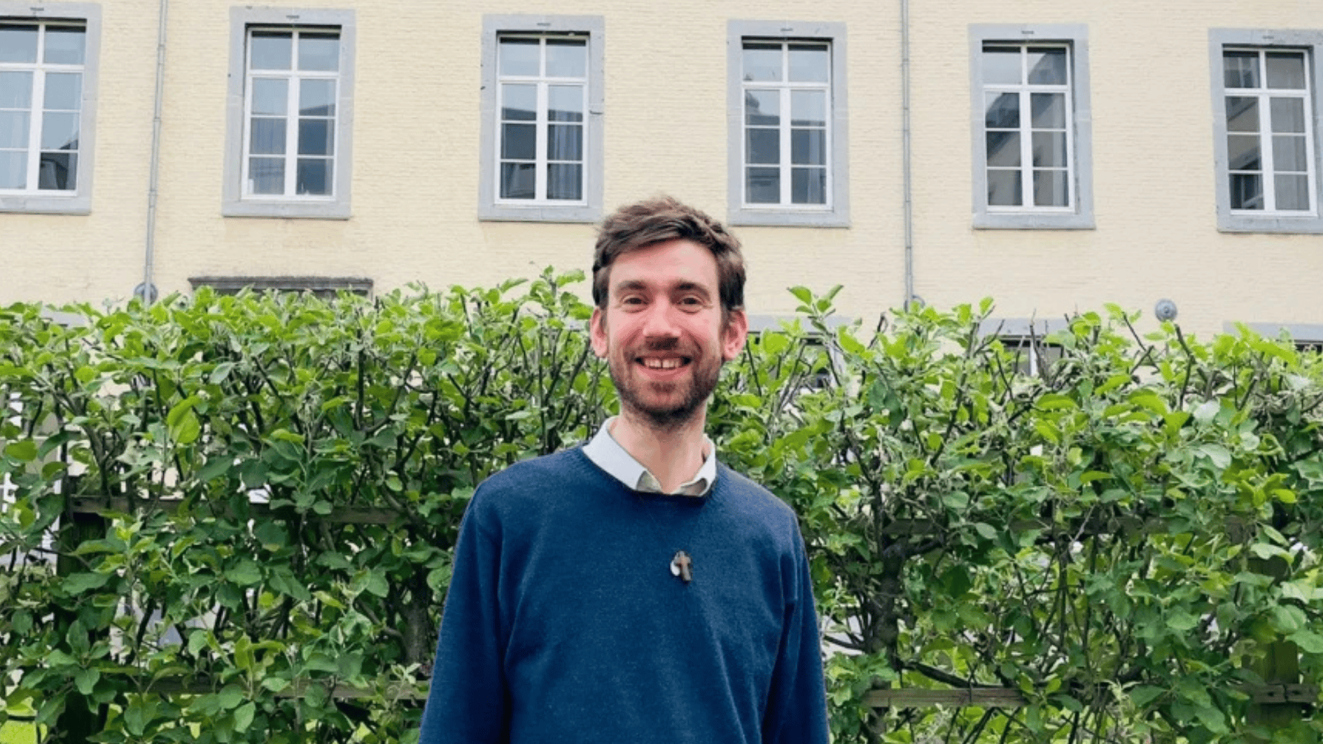 Portrait de Martin van Beusegem, pour son ordination diaconale