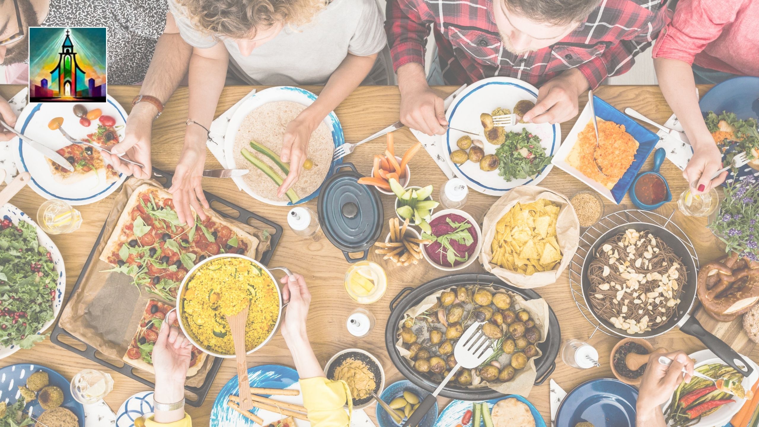Journée des familles à Bierges autour d'un bon repas