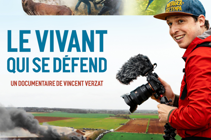 bannière pour le ciné-débat: le vivant qui se défend