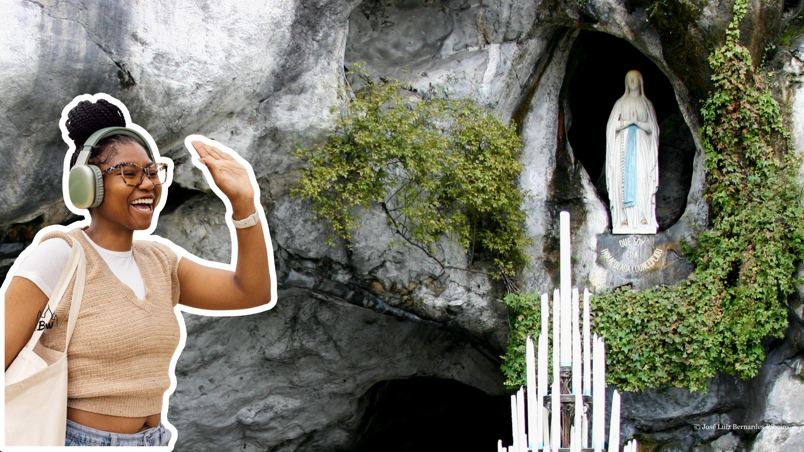 Pourquoi partir en pèlerinage à Lourdes ? photo de la grotte de Lourdes