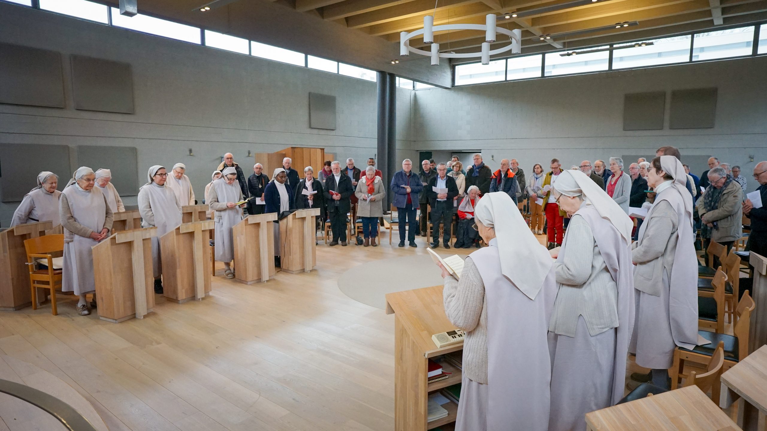 Photo des soeurs Bénédictines du Monastère de l'Alliance à Rixensart.