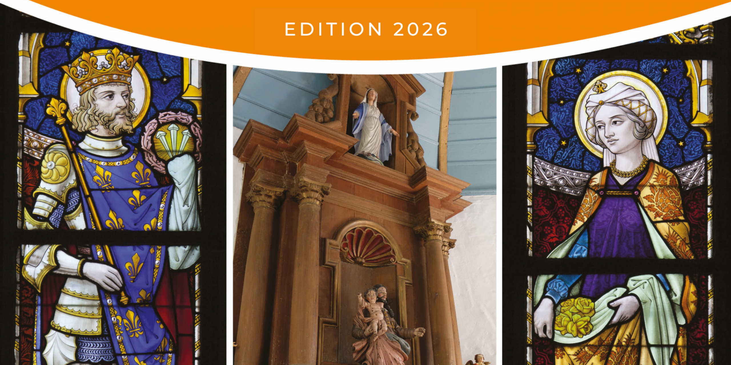 Bannière pour la formation en gestion du patrimoine religieux du CIPAR - édition 2026
