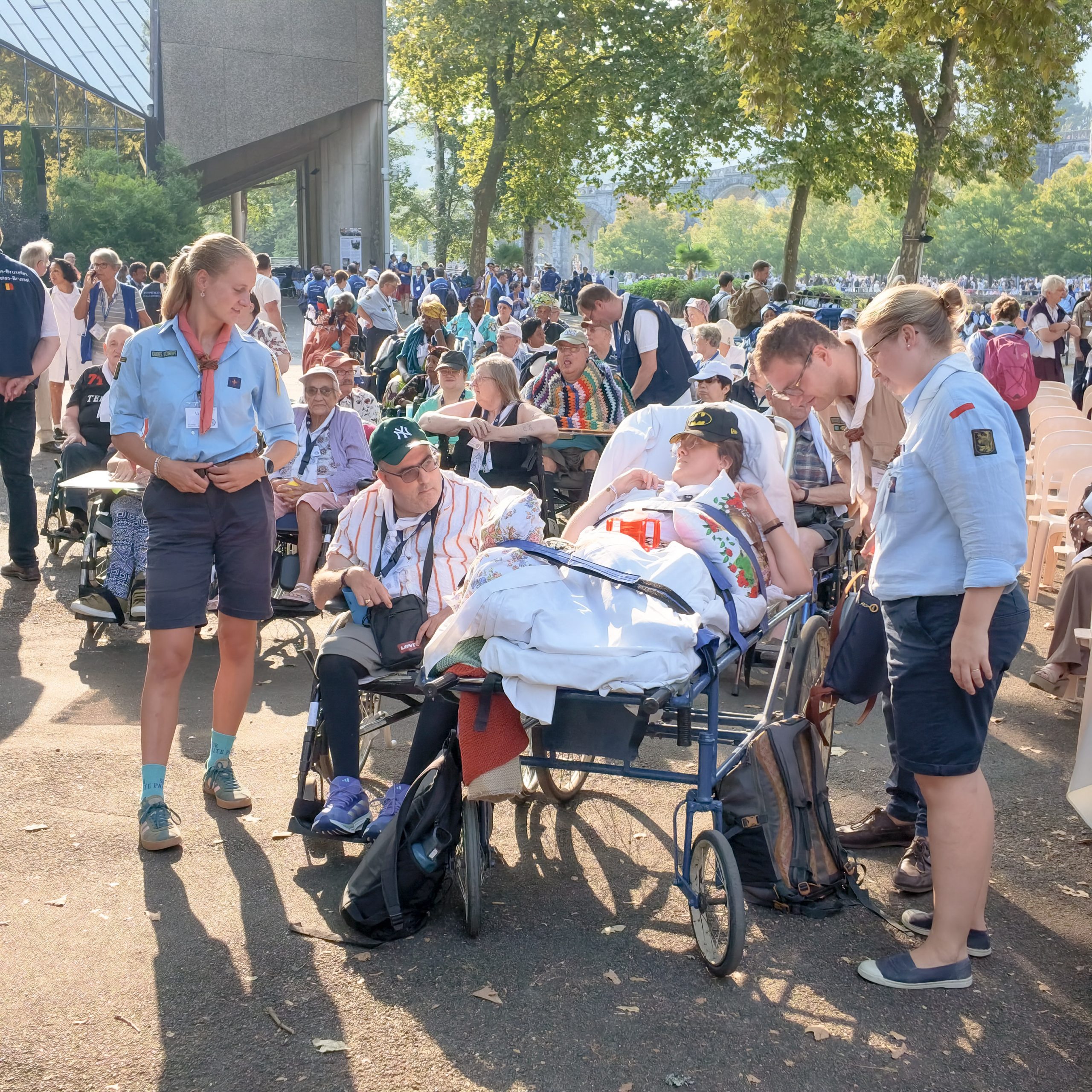 Photo du pèlérinage à Lourdes 2026