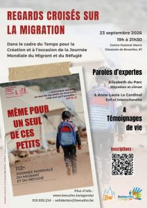 journée mondiale migrant et réfugié